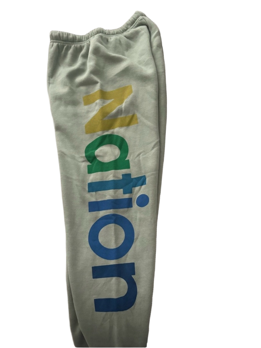 Aviator Nation Sweatpants, Green / Sage | Size Small - Picture 5 of 6